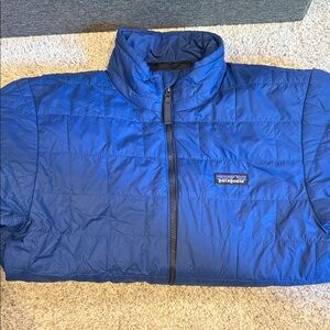 Patagonia Royal Blue Puffer Jacket